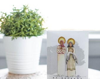 Mary and Martha Card - Etsy