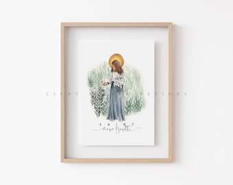 Maria Goretti / Saint Print / Catholic / Catholic Gift