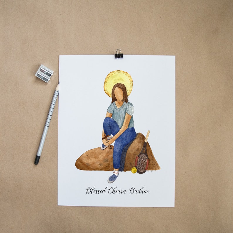 Blessed Chiara Badano / Greeting Card or Print / Catholic / Etsy