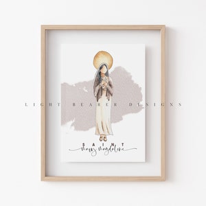 Mary Magdalene / Saint Print / Catholic / Catholic Gift