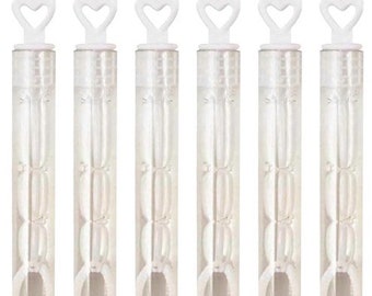 12 Heart Bubble Tubes, wedding favours for guests, wedding bubble tubes, wedding bubble favours, wedding favour ideas