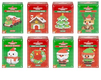 Christmas Brick Sets - christmas stocking fillers for kids, advent calendar fillers for children, christmas stocking fillers for adults