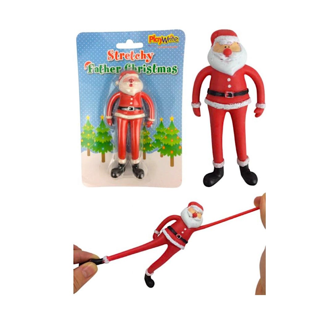 Stretch Santa Stretchy Santa Toy Christmas Party Favours for Kids, Christmas Stocking ...