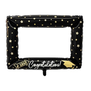 Graduation Balloon Frame - graduation photo booth
