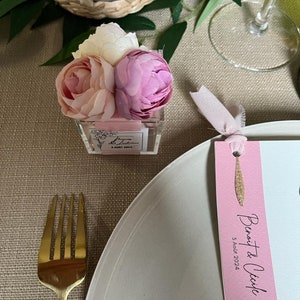 faveur de mariage, cadeau de table invité, boite à dragées 画像 2