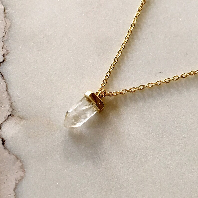 Simple Everyday Necklace with Tiny 14k Gold Filled Chain Blue Aventurine Necklace Small Pendant Necklace