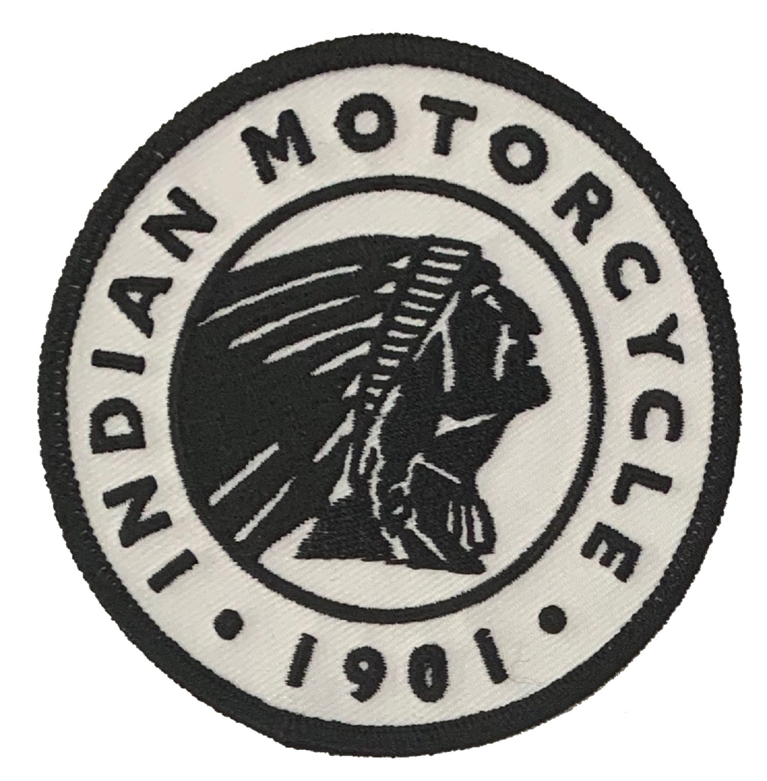 Vintage Style Indian Patch 31/2 round Etsy