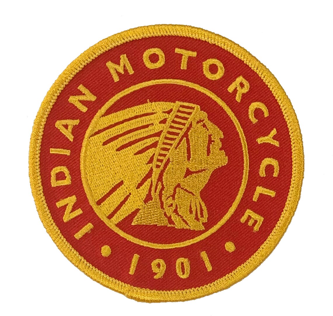 Vintage Style Indian Patch 31/2 round Etsy