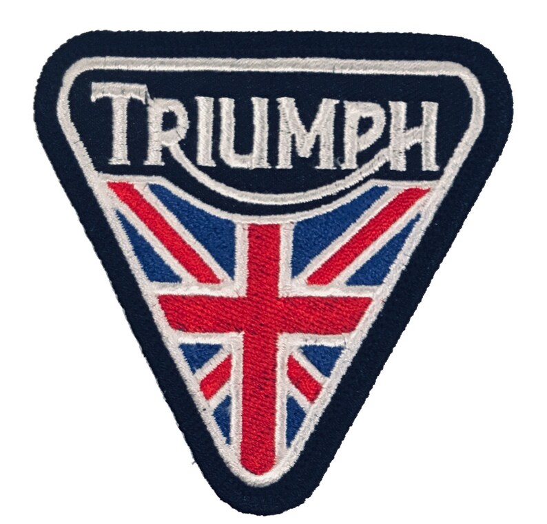 Vintage Style Triumph Patch