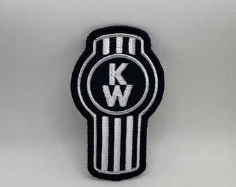 KENWORTH 75 YEARS Anniversary Patch 1923-1998 Iron on or Sew on Free Ship! 