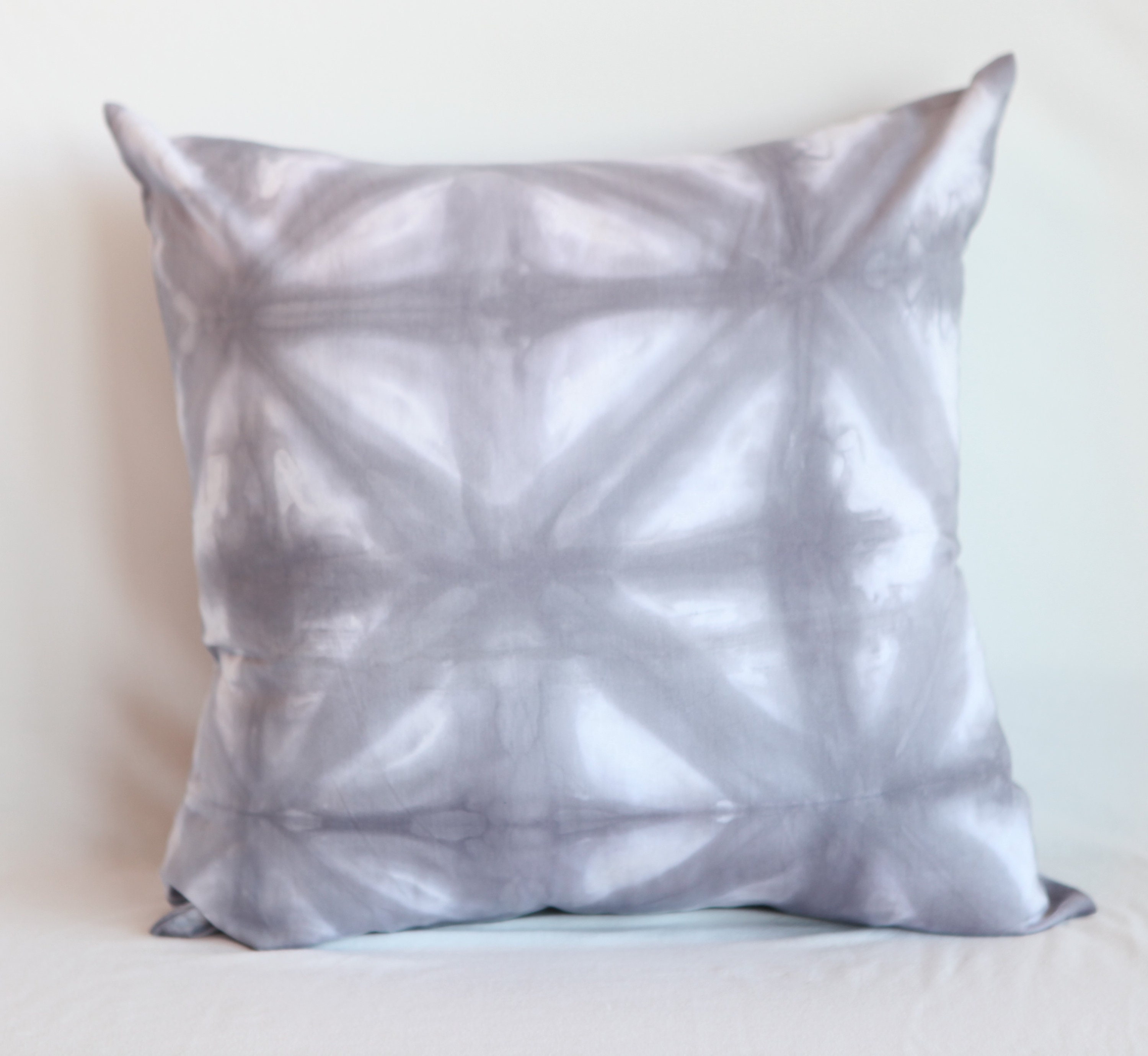 Roostery Pillow Sham Minimalist Shibori Triangles Modern Decor Boho Tyedye Indigo Geometric Triangle Print 100% Cotton Sateen 30in x 24in Flange Sham Roostery Pillow Sham Minimalist Shibori Triangles Modern Decor Boho Tyedye Indigo Geometric Triangle Print 100% Cotton Sateen 30in x 24in Flange Sham