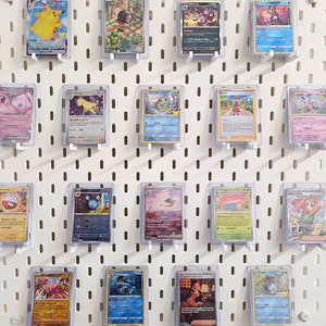 TKG Display Halter | IKEA SKÅDIS Uppsel Zubehör | Toploader One Touch Graded | Pokemon | Yugioh | Zauberhaft die sich versammelnde | 3D Druck