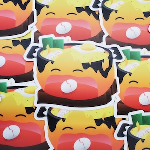 Limited run Calicifer from Howl&#39;s Moving Castle sticker | Vinyl sticker | Die-cut
