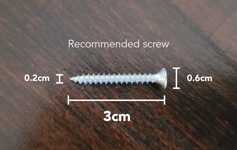 IKEA SKADIS Safety Support Mounts pair | UPPSPEL pegboard screw in | 3D print image 3
