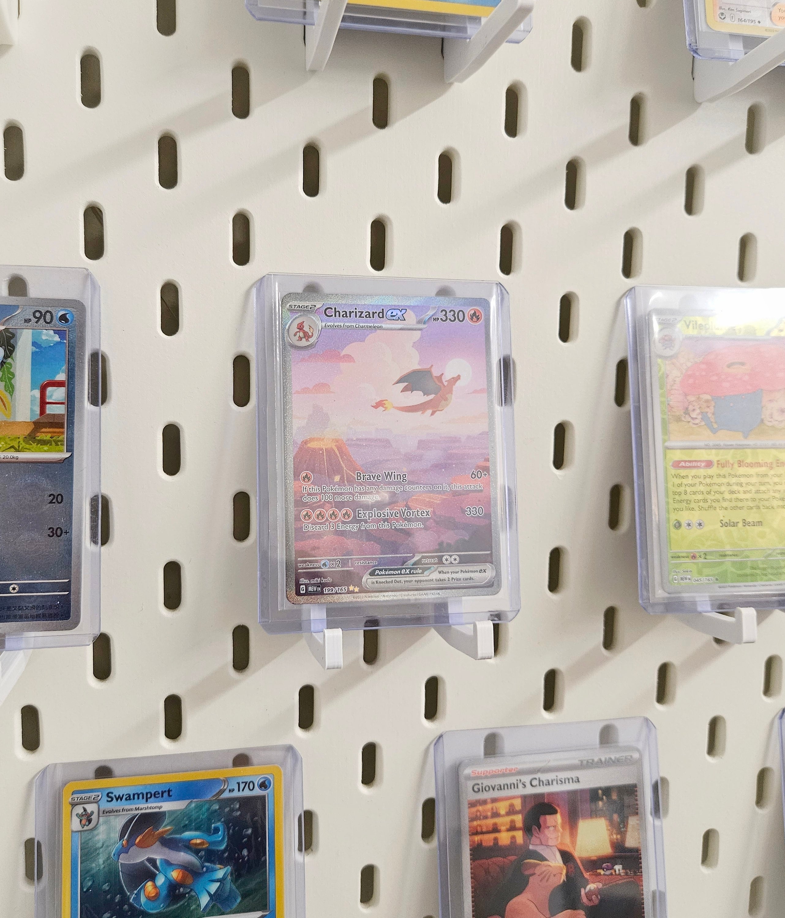 pokemon graded card stand Professional Card Display Stands | 3-Pack main image 0