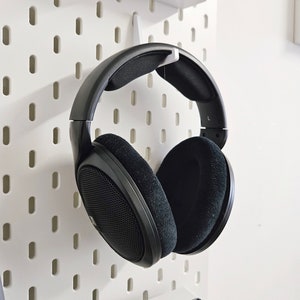 Headphone Display Mount holder | IKEA SKÅDIS or UPPSPEL pegboard accessory | 3D print