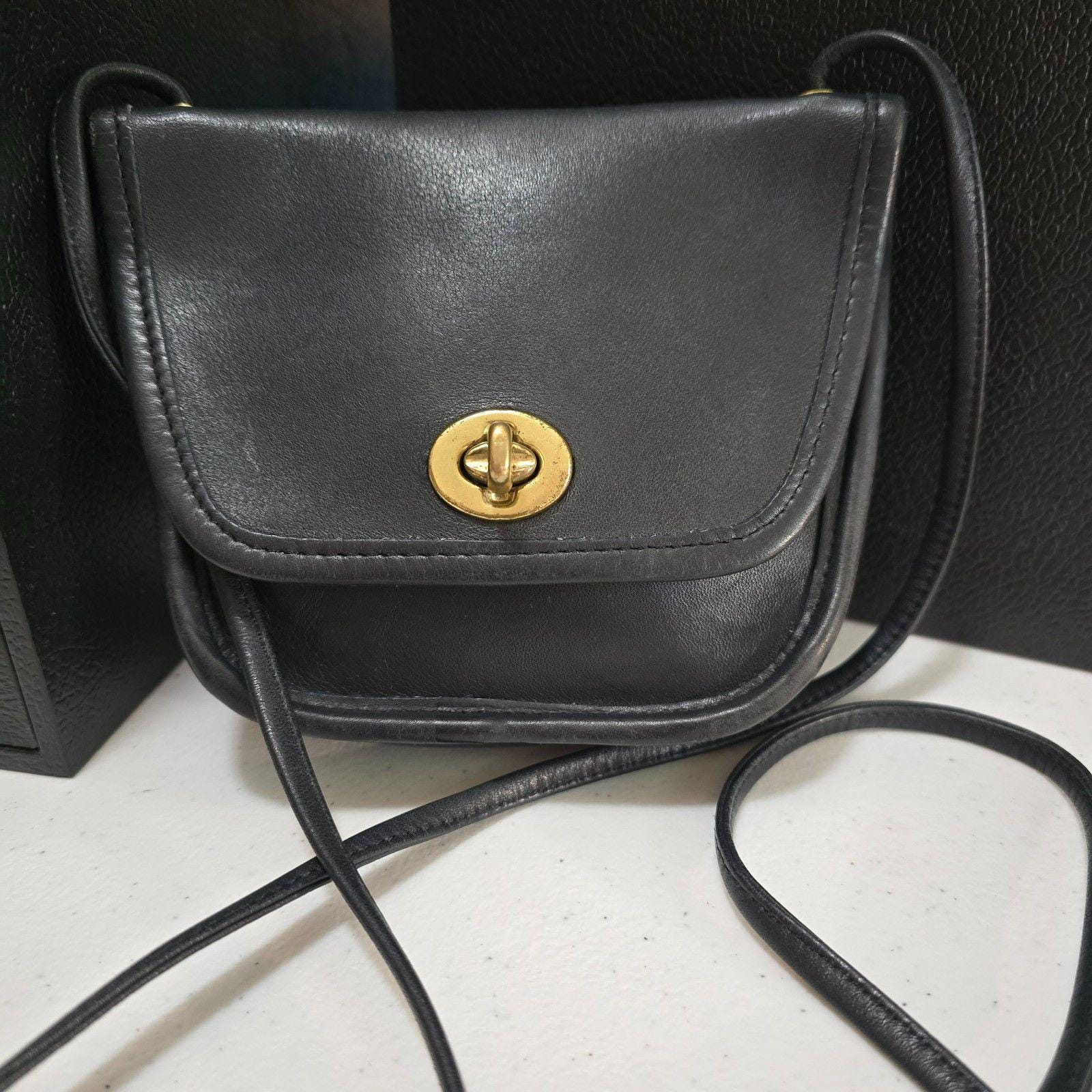 Vintage Mini Coach Bag - Etsy