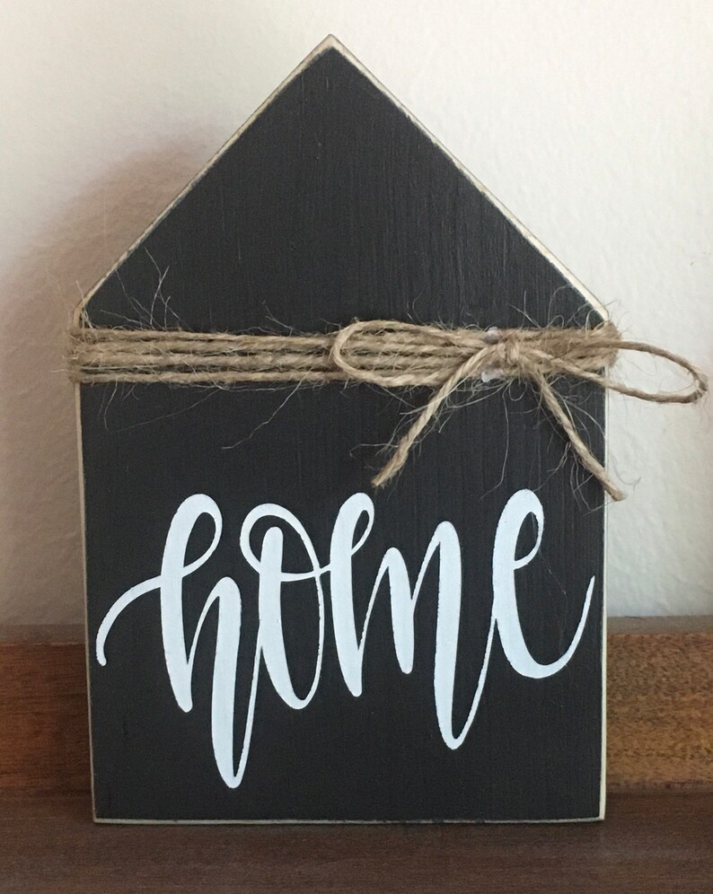 Small Home Signs/tiered Tray Decor/farmhouse Style/rustic Etsy