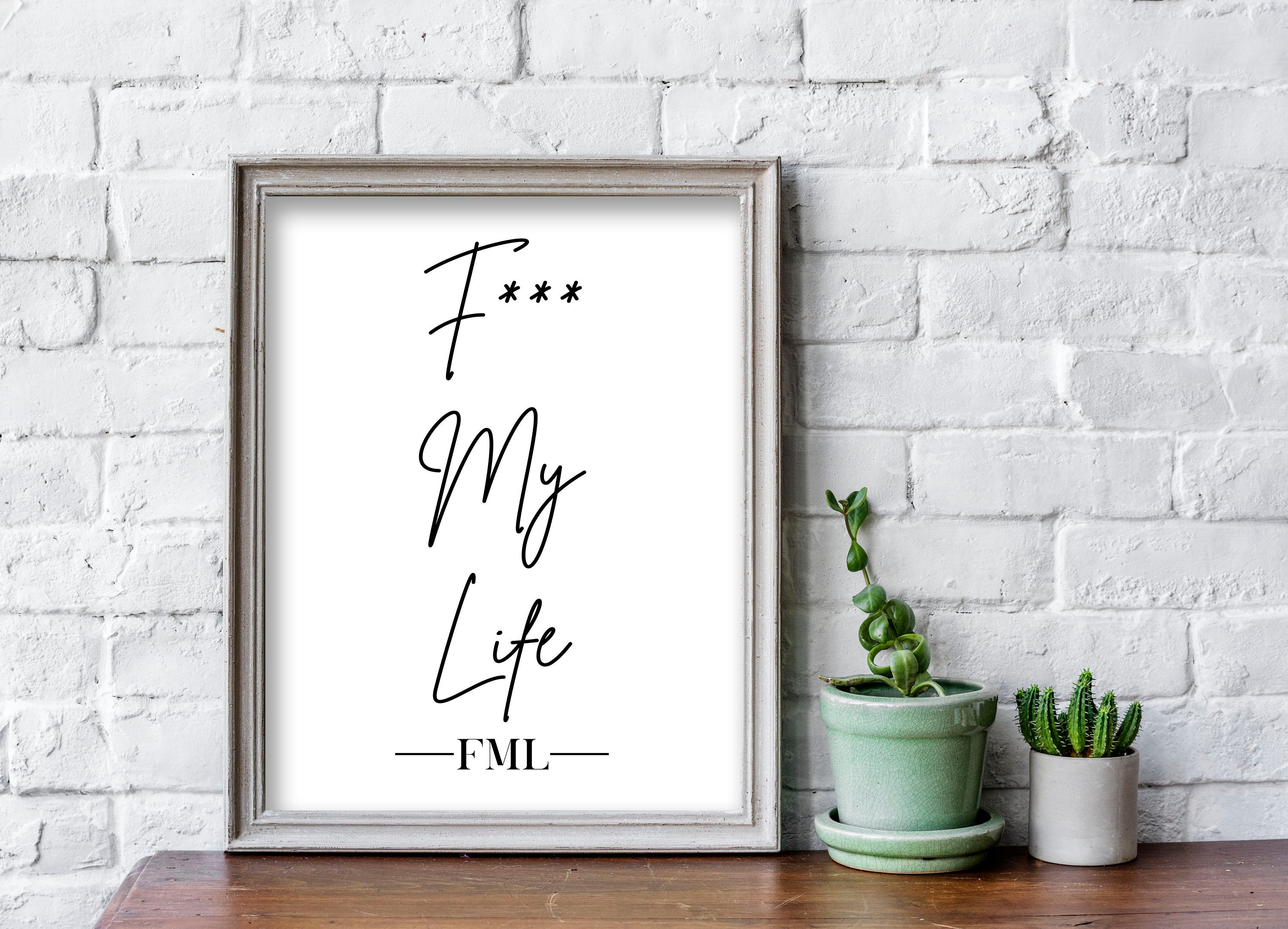 Fuck My Life - Etsy