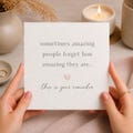 You Are Amazing Card | Thinking of You Card | Encouragement Card for Friend | Friendship Card | Positive Reminder Card | Support Card