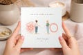 In the Middle of My Chaos, There Was You | Best Friend Card | Thank You Friendship Card | Meaningful Friend Gift | Thinking of You Greeting