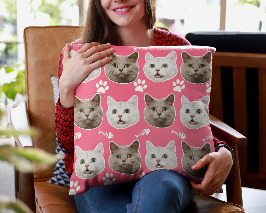 Custom PERSONALIZED Pet Pillow Case and Pillow Personalized Etsy