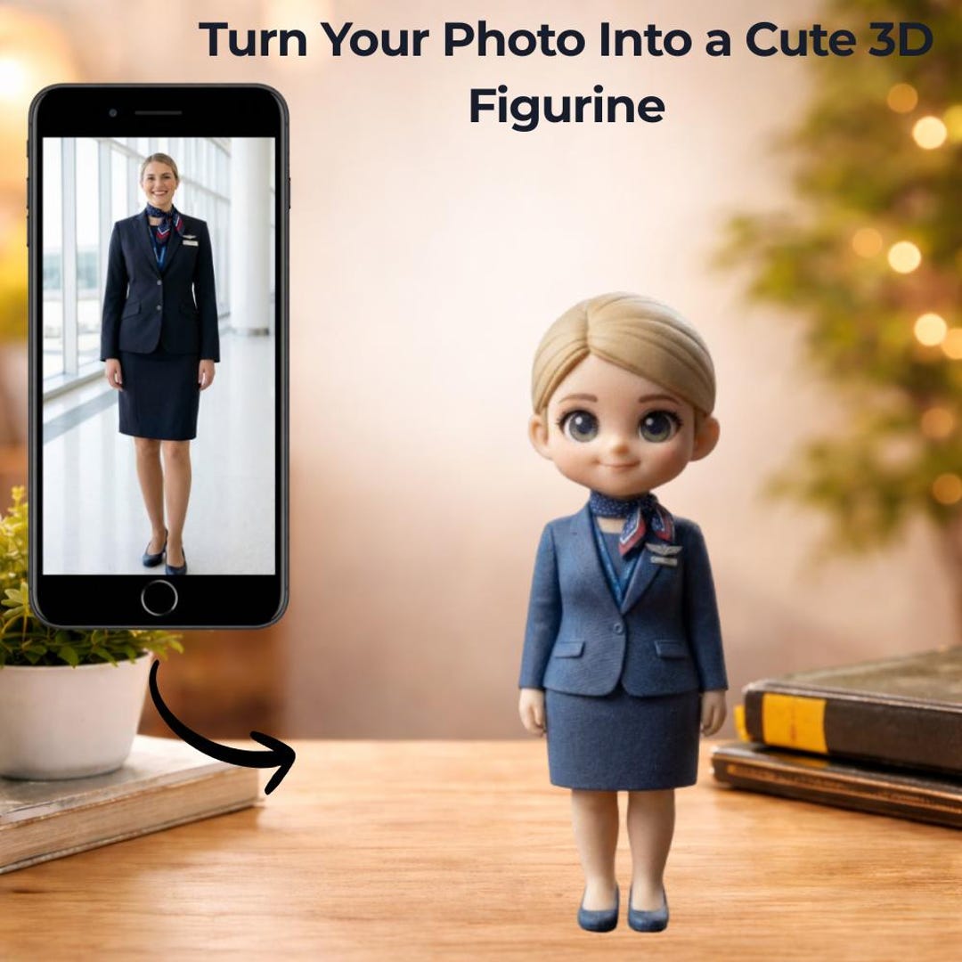 Custom Mini Me Figurine From Photo | Personalized 3D Couple / Pet ...