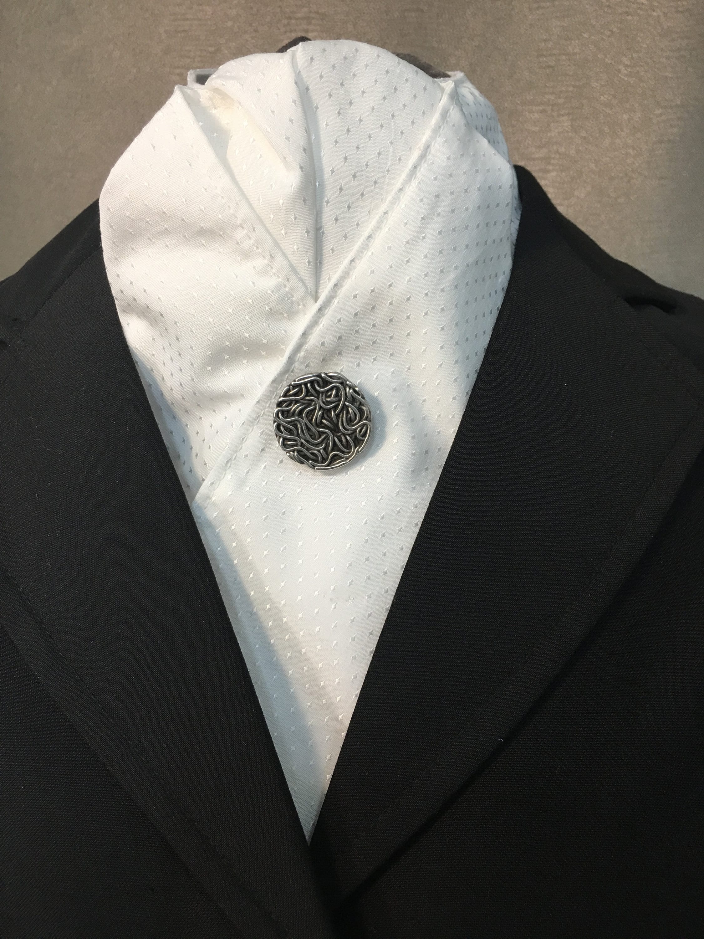 stock tie and pin
