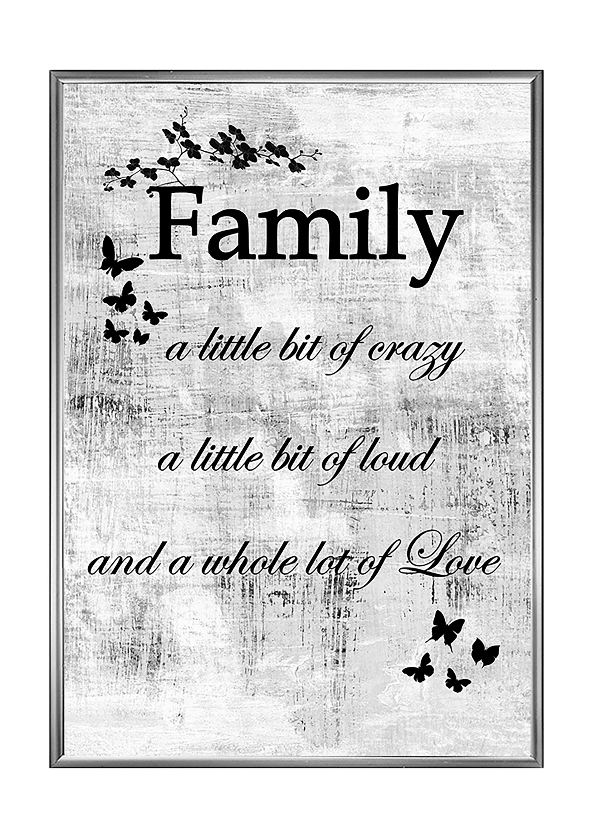 Family Quote Picture Digital Download White Grey Black Digital Wall Art ...