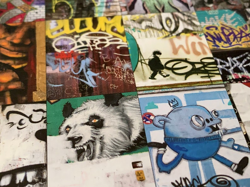 Graffiti Wrapping Paper Berlin Street Art Graffiti Gift Etsy