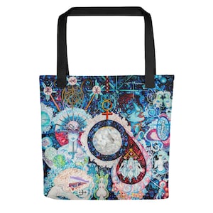 Life On Mercury, Witch Kit, Tote Bag, Witchy Art, Fantasy Bag