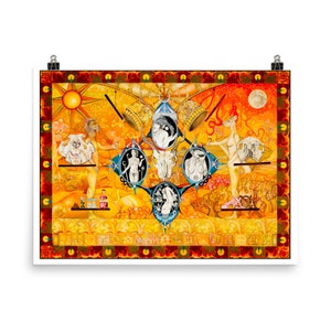 Visionary Art, Mystical Art, Psychedelic Art, Earth