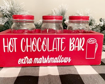 Hot Cocoa Bar, Hot Chocolate Station, Perfect for Hot Chocolate Bars!, Hot Chocolate, Hot Cocoa Bar, Hot Chocolate Bar Box