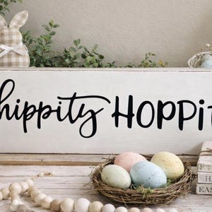 Cartello In Latta Retrò Rosefinch Stone 'Hippity Hoppity Get Off My Property' - 20x30 Cm Per Garage, Bar, Man Cave - 2