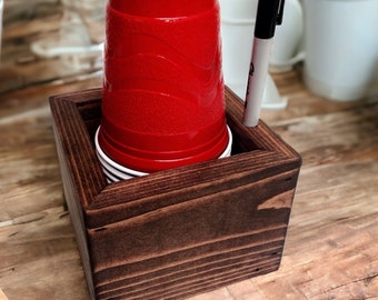 Solo Cup and Marker Holder, Party Cup Holder, Solo Cup Holder and Sharpie, Mark Your Cup, Solo Cup