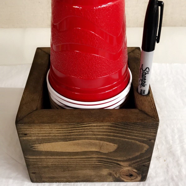 Solo Cup and Marker Holder, Party Cup Holder, Solo Cup Holder and Sharpie, Mark Your Cup, Solo Cup