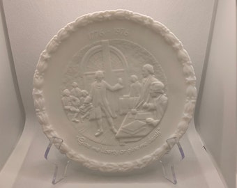 Fenton Give Me Liberty Plate  8.5" #1 in a series of 4