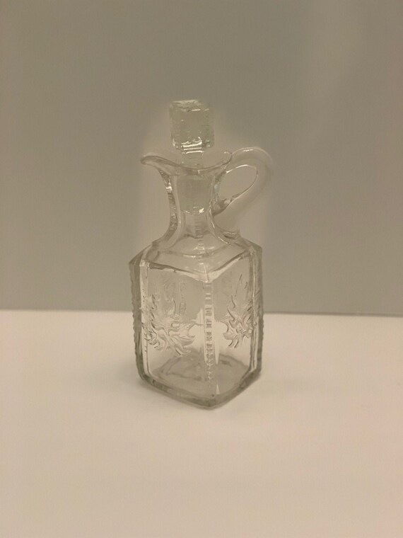 Vintage Maple Syrup Decanter 3 X 9.5 Etsy