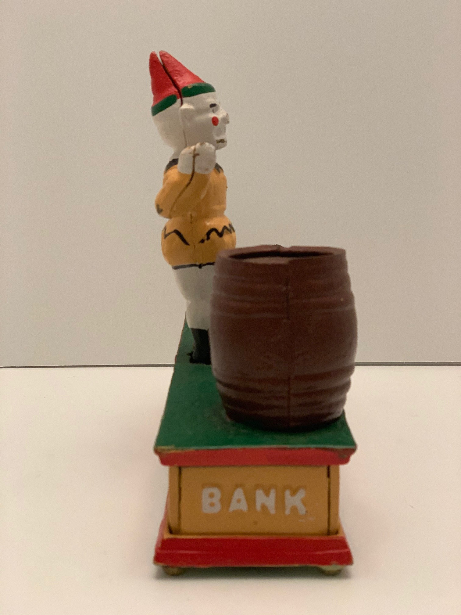 Vintage Antique Mechanical Cast Iron Bank TRICK DOG Coin Etsy