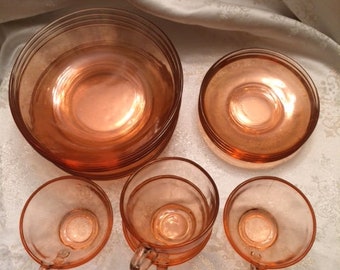 Vintage Blush Pink KIG Malaysia Dessert Set