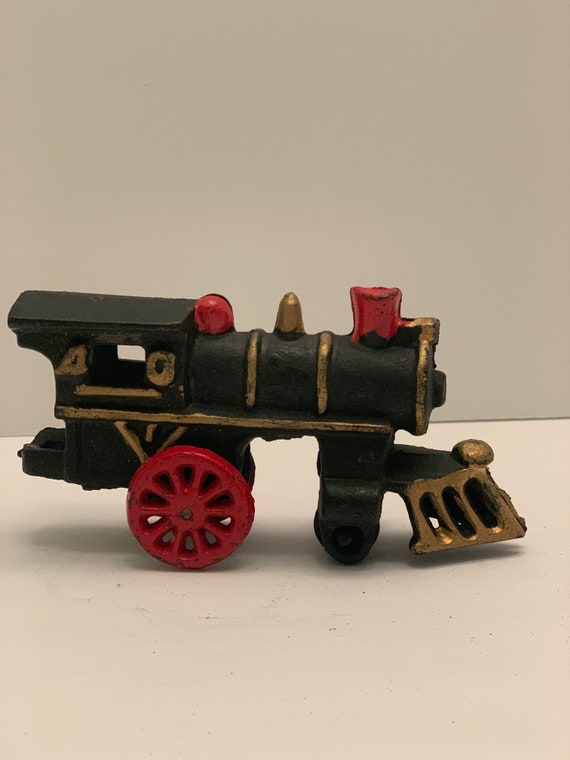 Cast iron cheap toy train