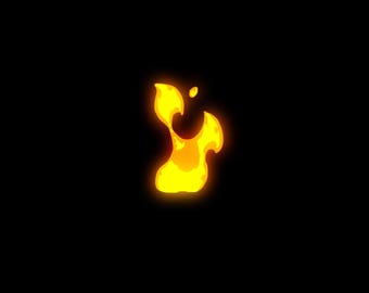 Fire VFX Animation Asset: Adobe Animate Effect Pack