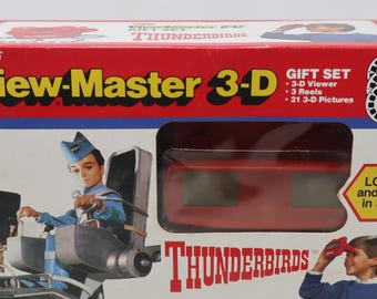 Tyco Thunderbirds サンダーバード　ビューマスター3-D Vintage 1992 90s Tyco Thunderbirds View-master 3-D 3D + Reels