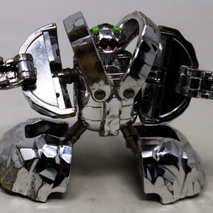Vintage 1985 80s Bandai Rock Lords Gobots Slimestone (Evil Rock Warrior) Figura de acción transformadora