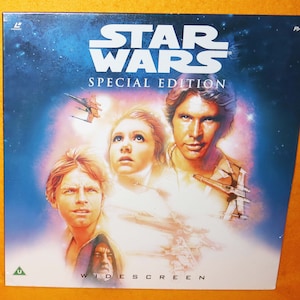 Jahrgang 1997 Lucasfilm / Twentieth Century Fox Star Wars Special Edition Breitbild Laser Disc (Laserdisc) LD PAL Mint Versiegelt Rare
