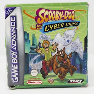Vintage 2001 Nintendo Game Boy Advance Scooby Doo And The Cyber Chase Cartridge Video Game Boxed Pal