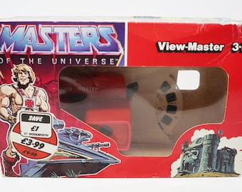 Vintage 1983 80s Mattel MOTU He-Man Masters Of The Universe View-Master 3-D 3D Boxed Rare