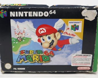 Vintage Super Mario 64 Nintendo 64 Tested Works Very Clean N64