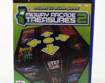 Vintage 2004 Sony Playstation 2 PS2 Midway Arcade Treasures 2