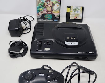 Vintage Sega Mega Drive Megadrive I 1 16-bit Pal Console 1601-05